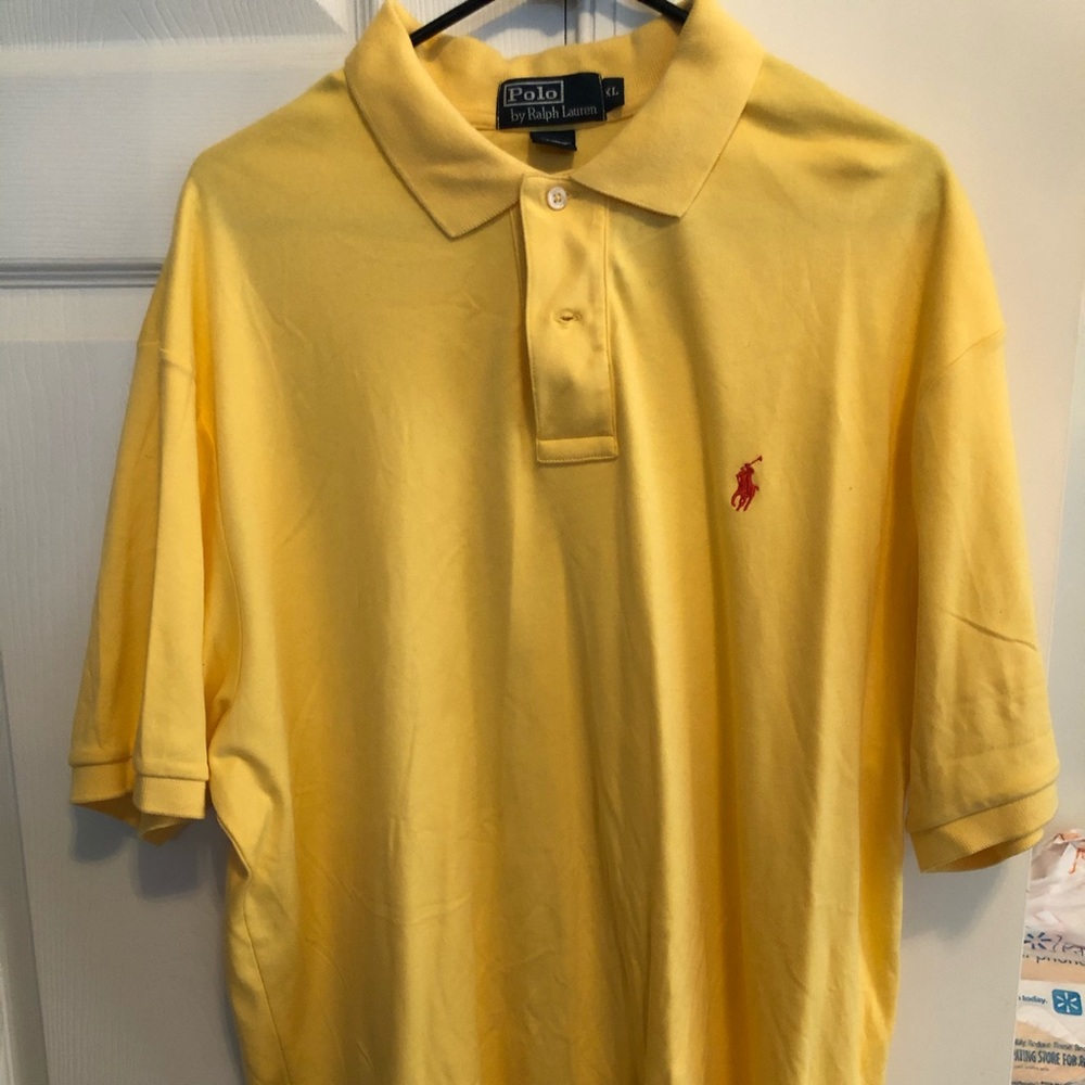 Men’s Ralph Lauren Polo XL Yellow